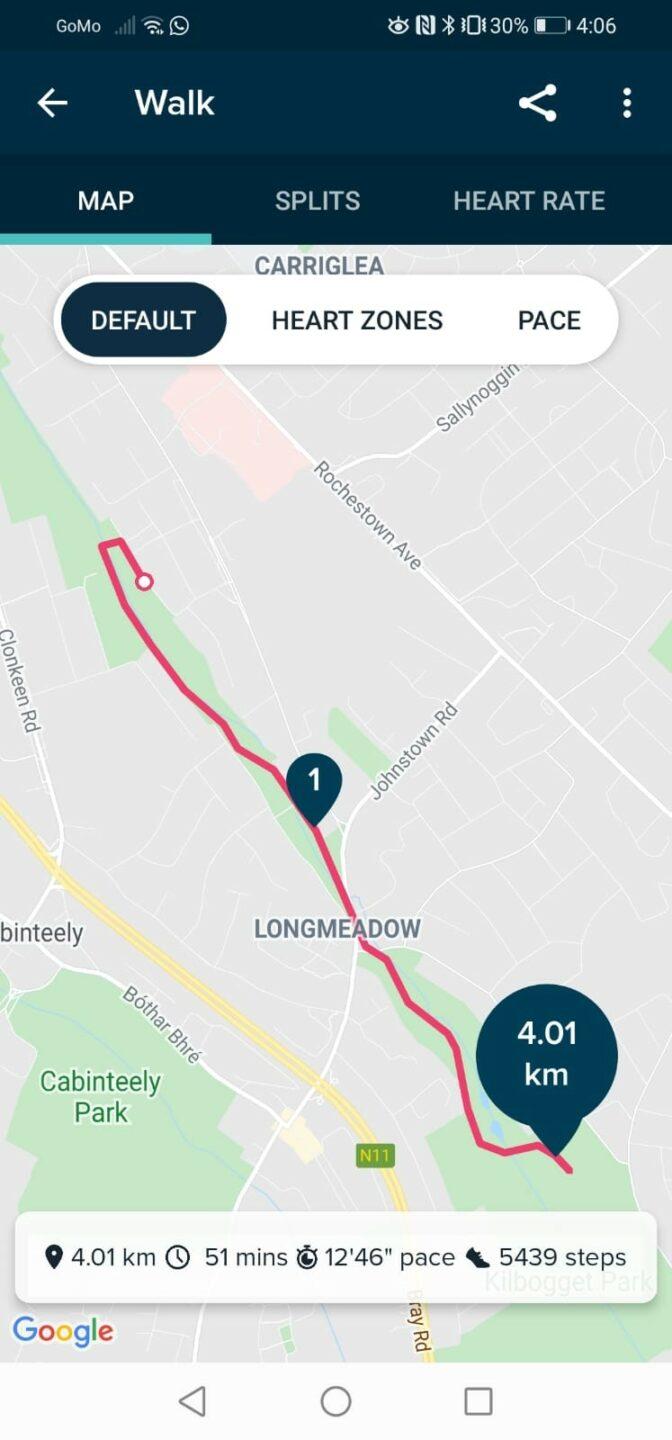 Aoibhe Nolan Day 24 Route