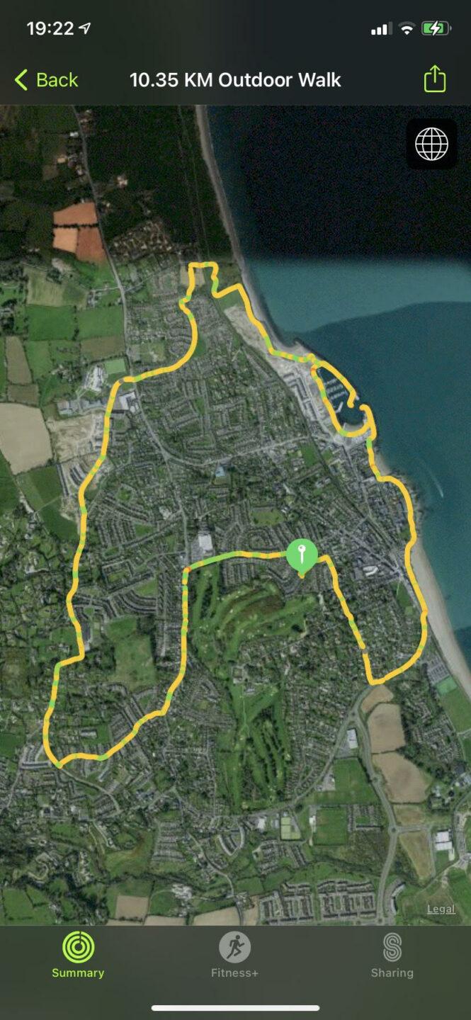 Aoife Finnegan Day 18 Route