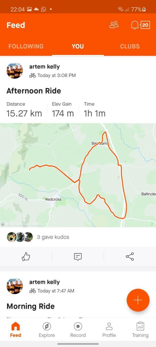 Artem Kelly Day 10 Route 2