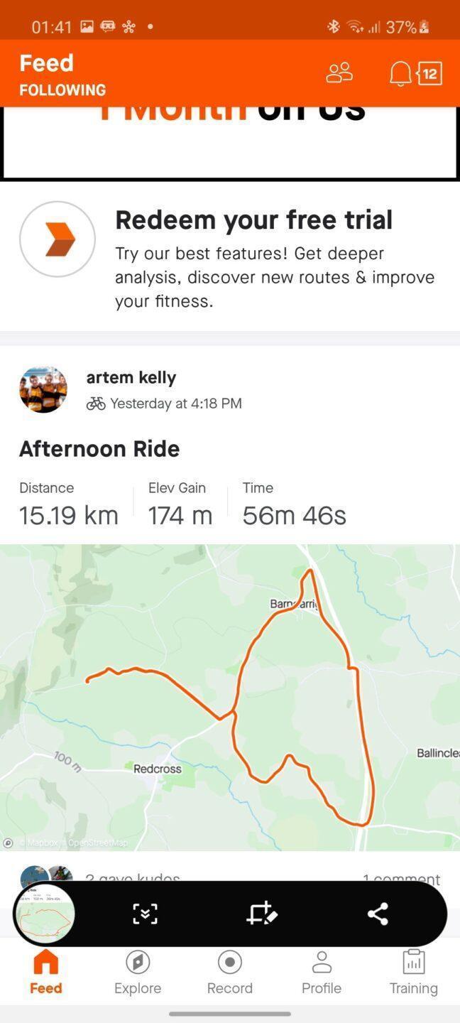 Artem Kelly Day 5 Route