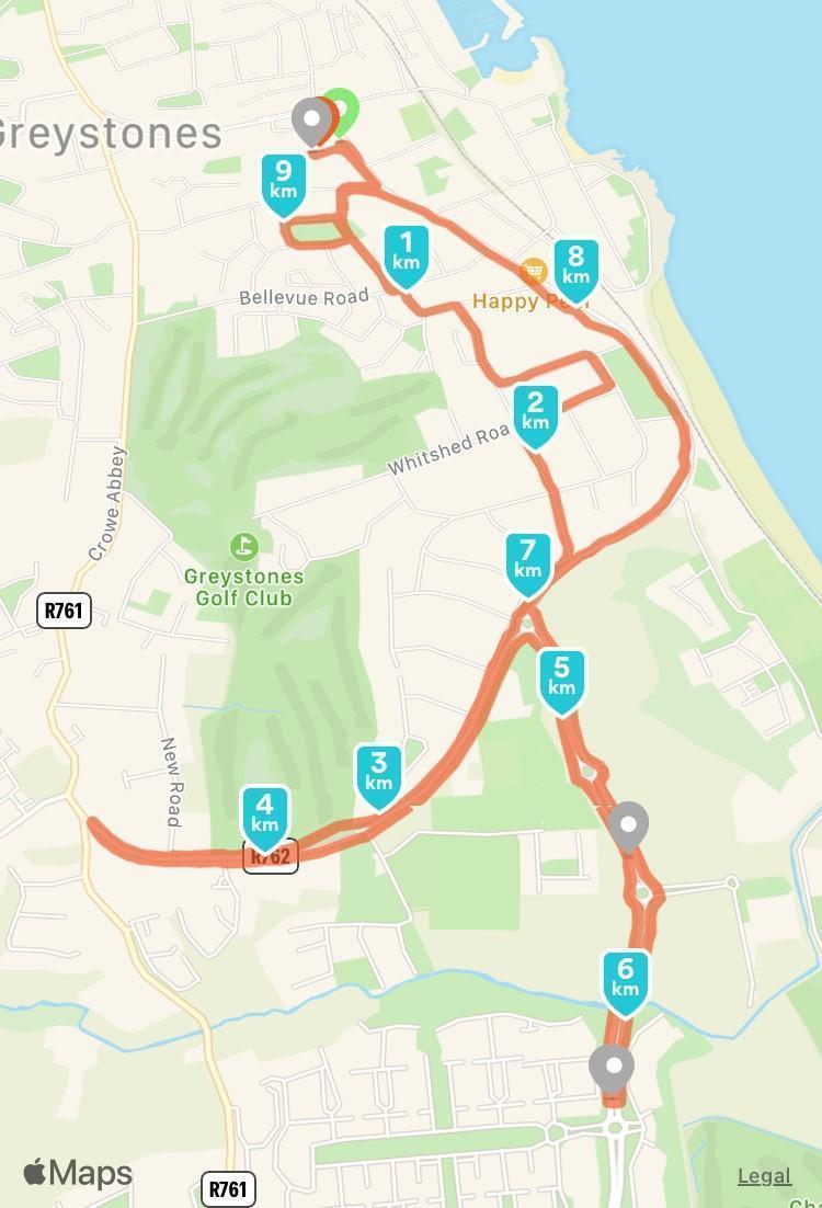 Chloe Caffrey Day 26 Route