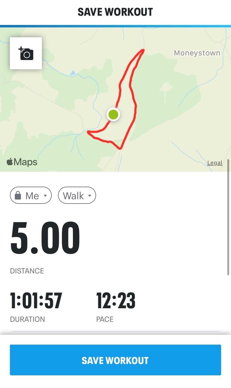 Janet Caffrey Day 10 Route