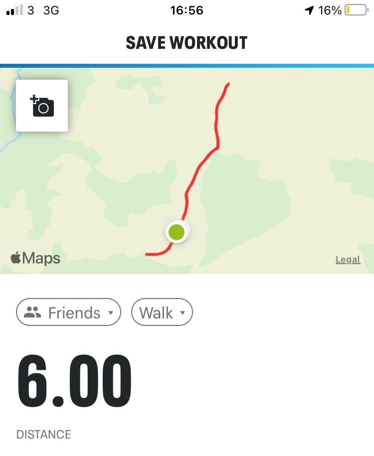 Ciaran Byrne Day 16 Route