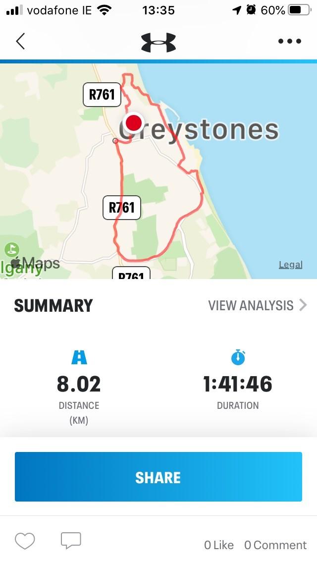 Freda Day 15 Route