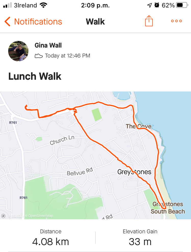 Gina Route Day 1