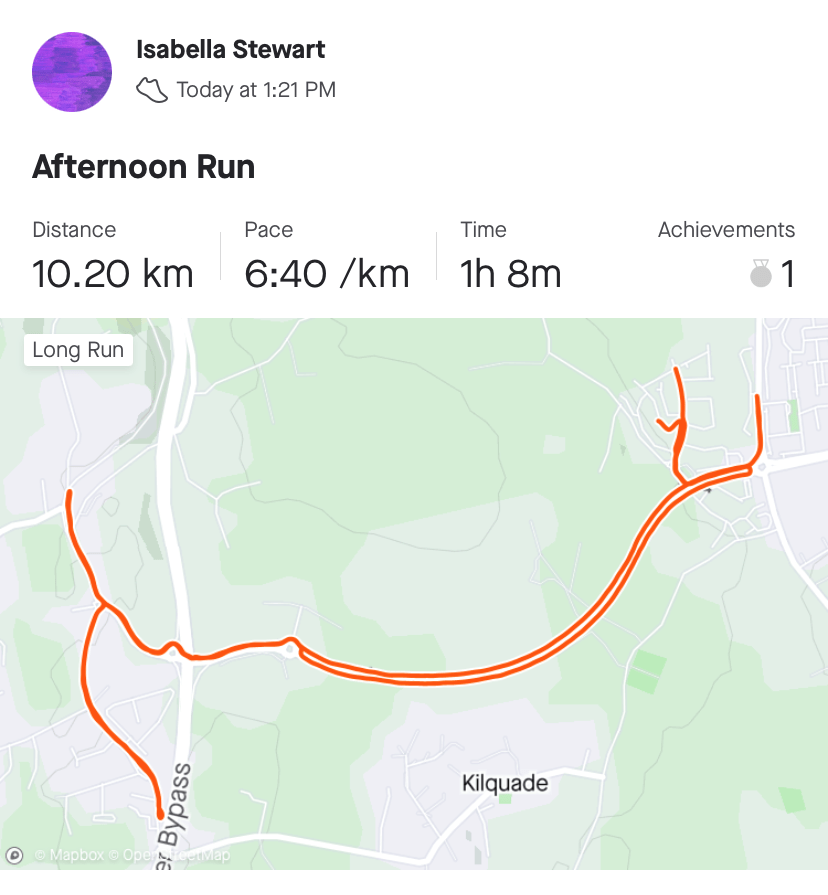 Isabella Day 19 Route