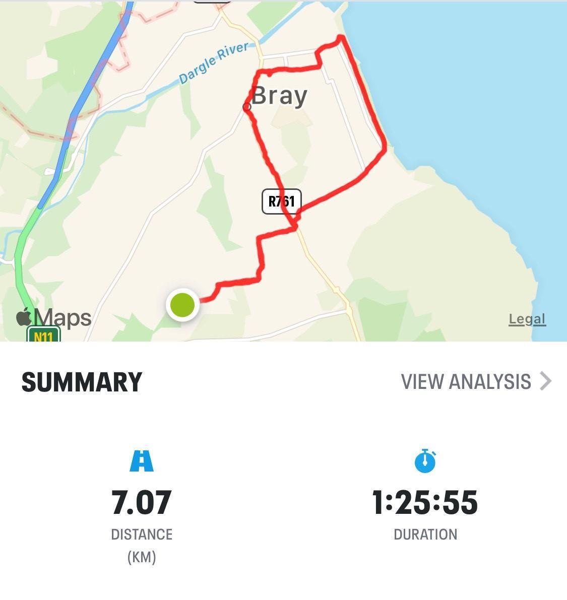 Jake Heffernan Day 17 Route
