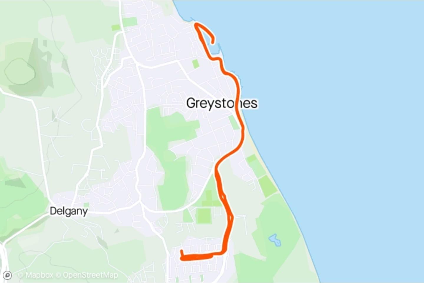 Jessica Earls Day 23 Route