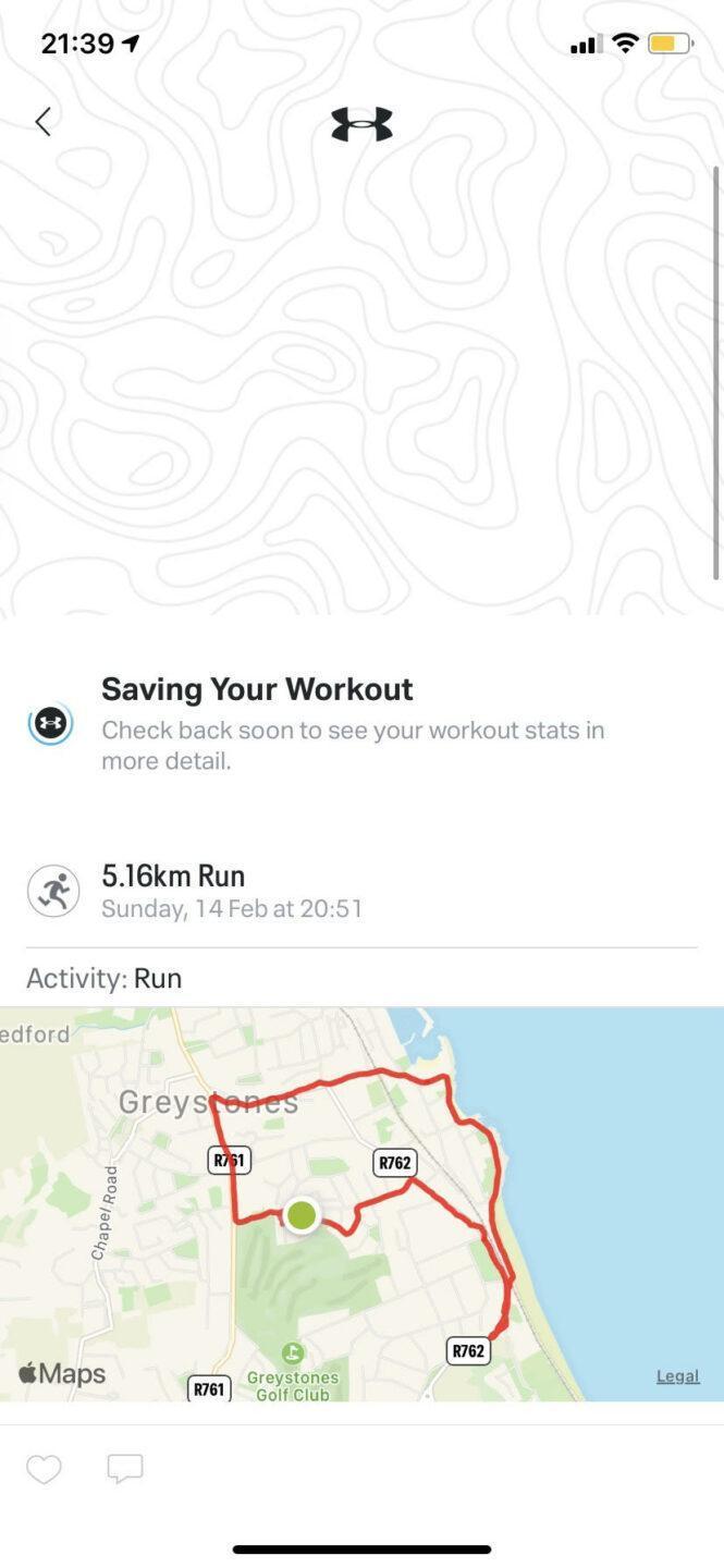 Orla Donnelly Day 14 Route