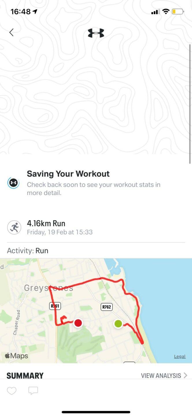 Orla Donnelly Day 19 Route