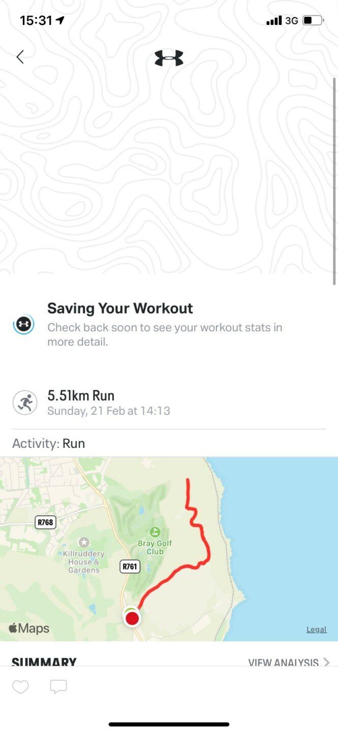 Orla Donnelly Day 21 Route