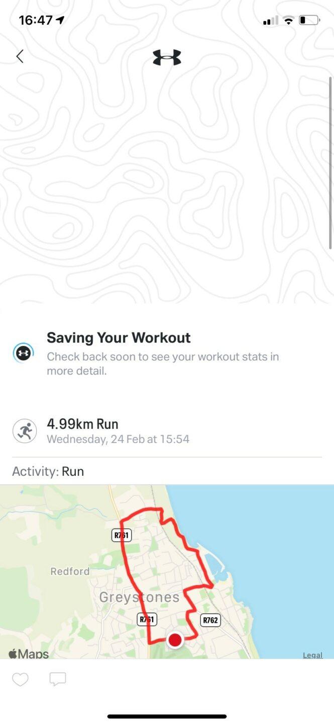 Orla Donnelly Day 27 Route