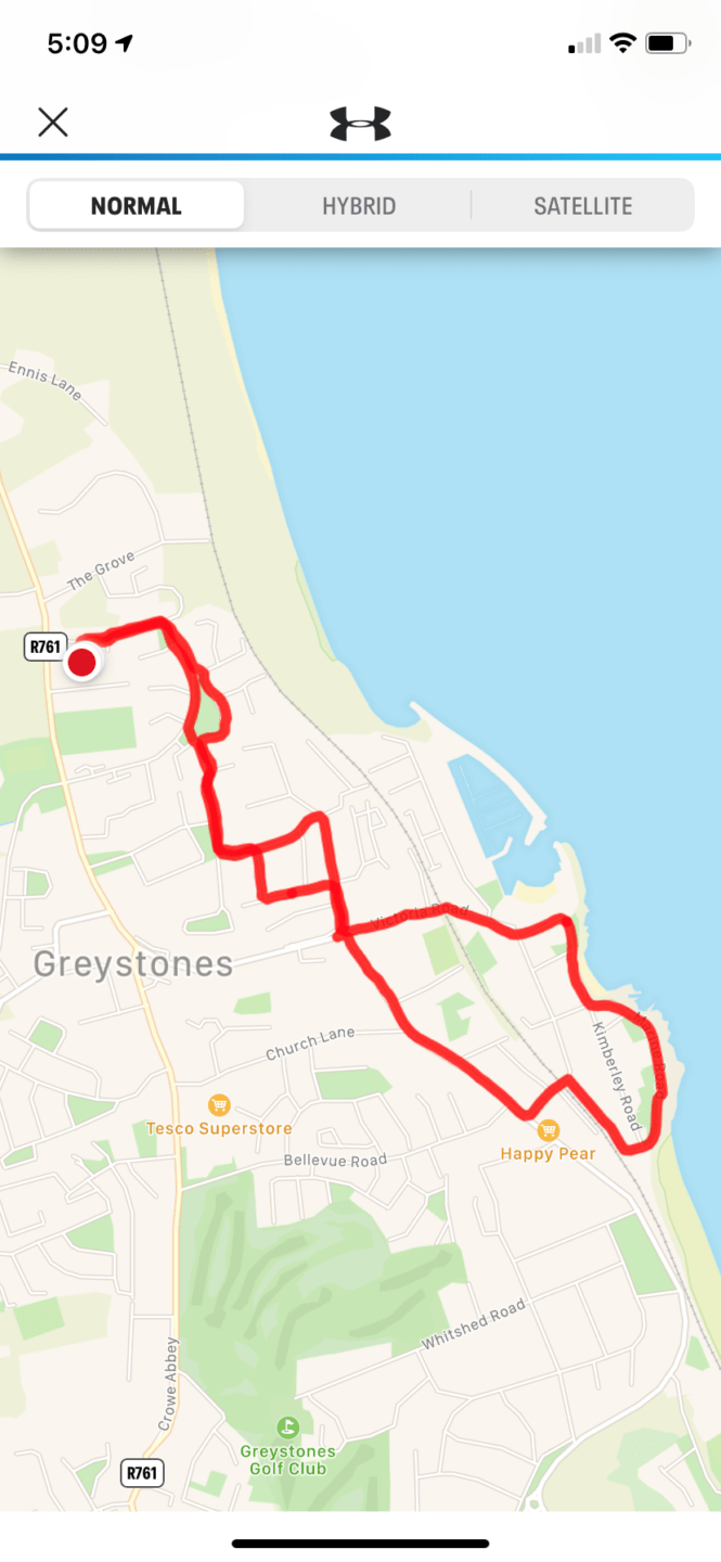 Roisin Day 18 Route