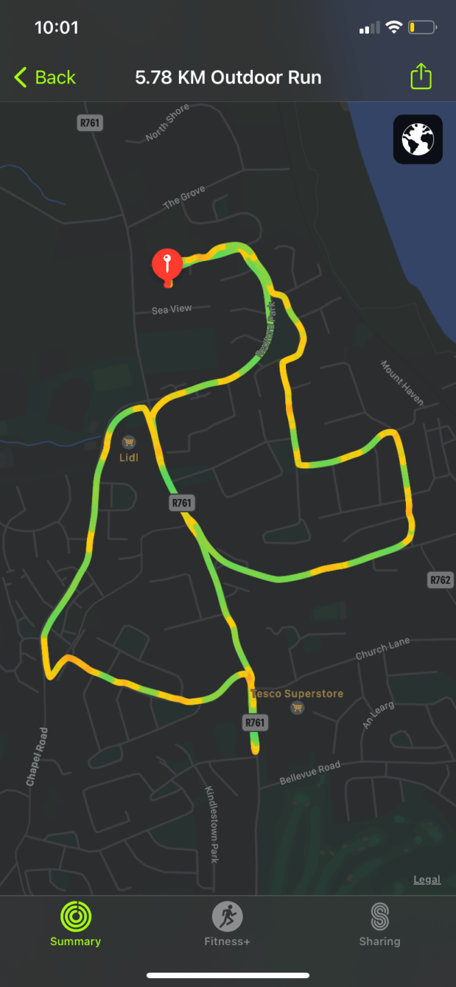 Roisin Day 27 Route
