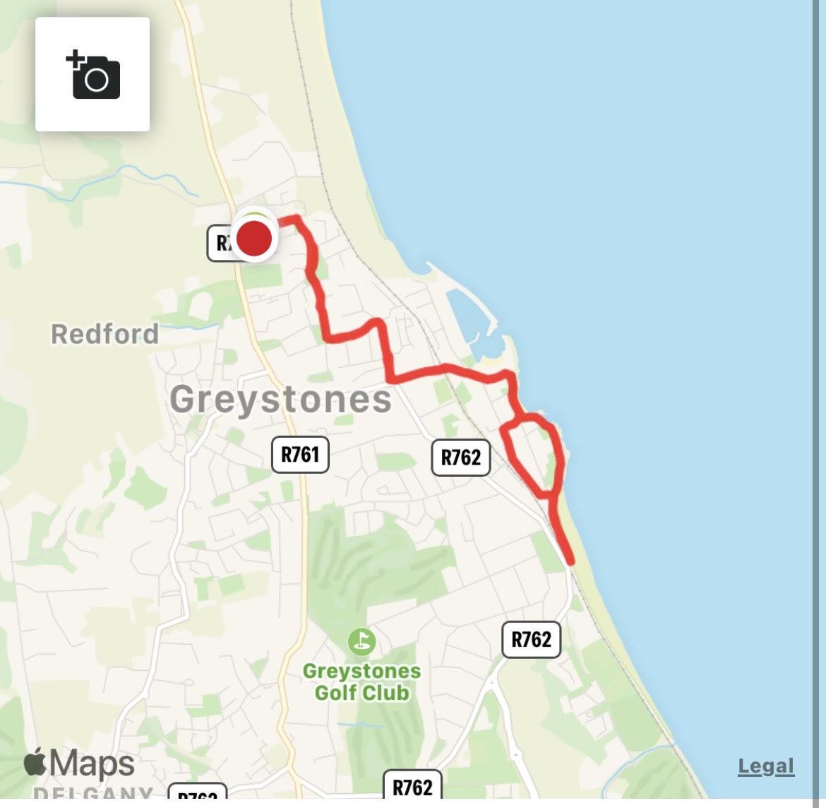 Janet Caffrey Day 10 Route