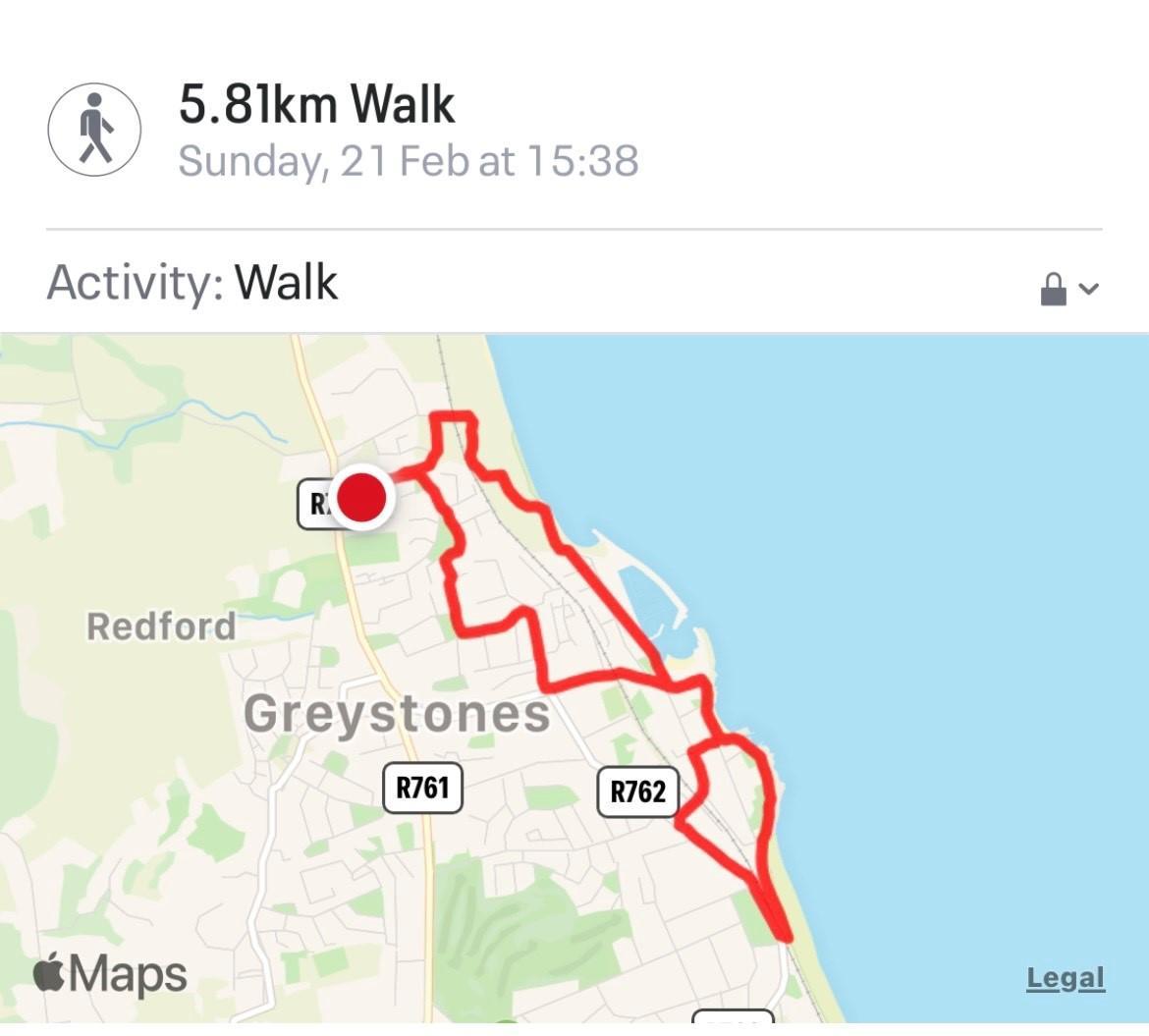 Sinead Day 21 Route