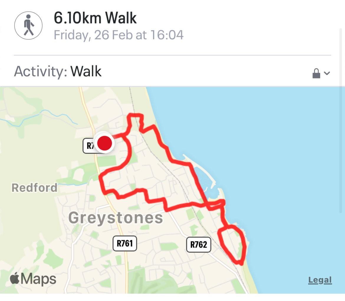 Sinead Day 28 Route