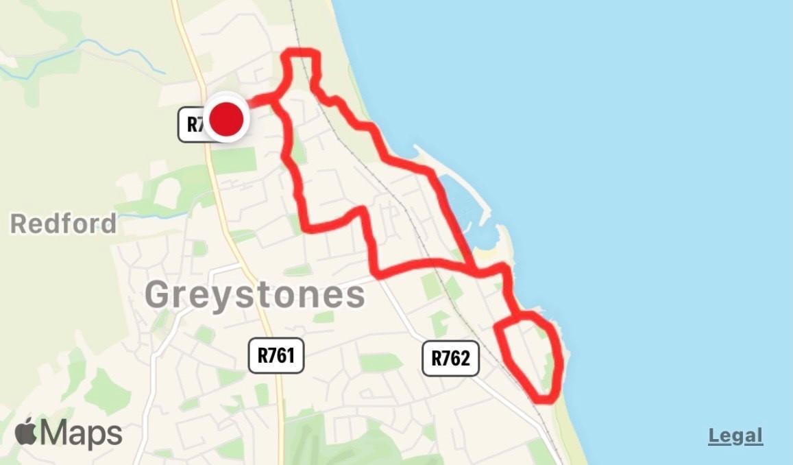 Sinead Day 5 Route