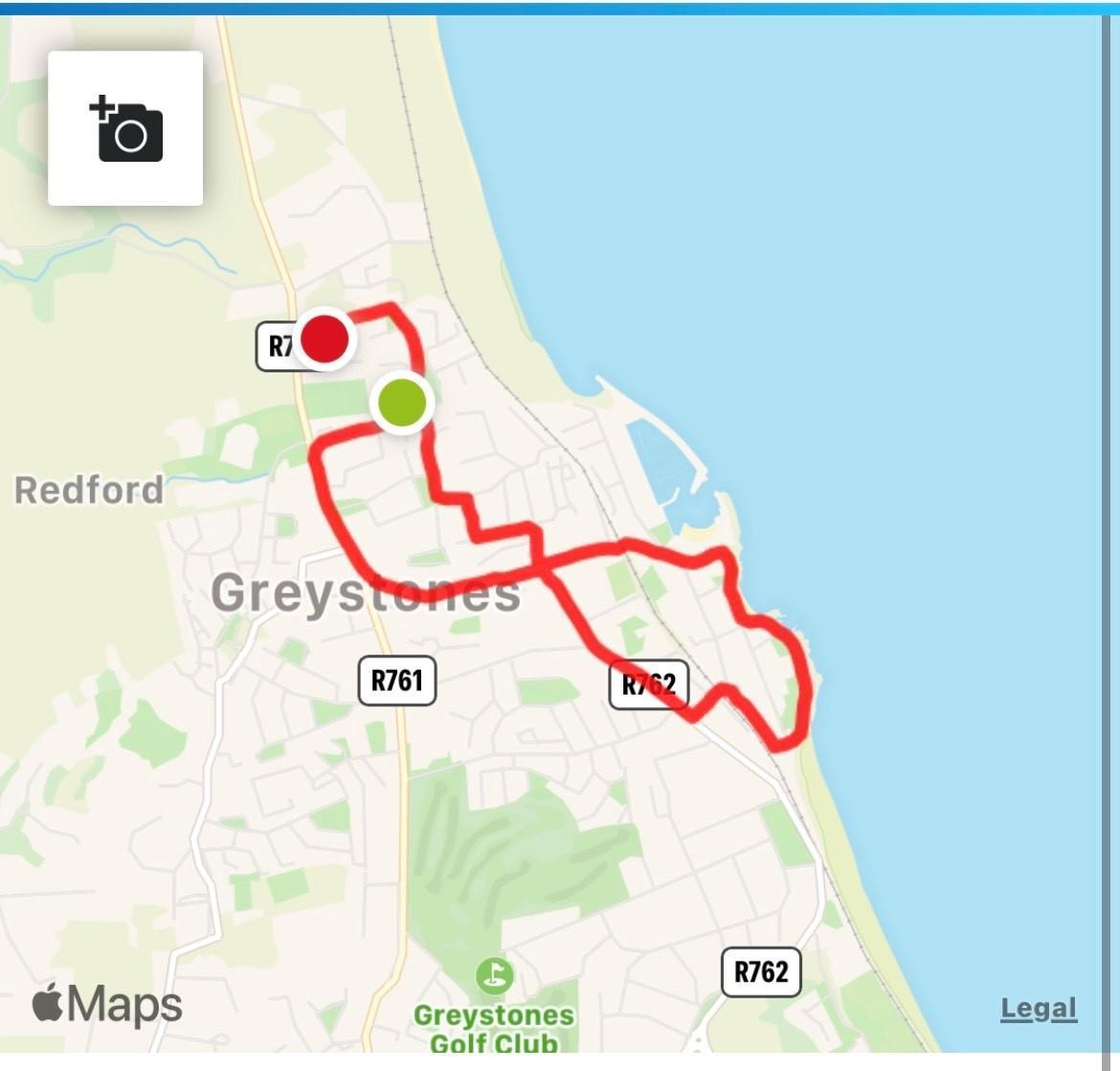 Sinead Ivory Day 25 Route