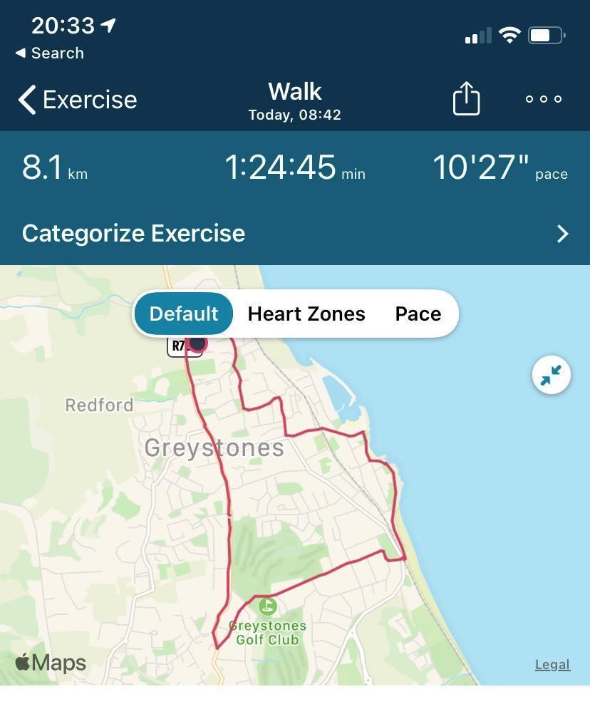 The Ivory's Day 15 Route