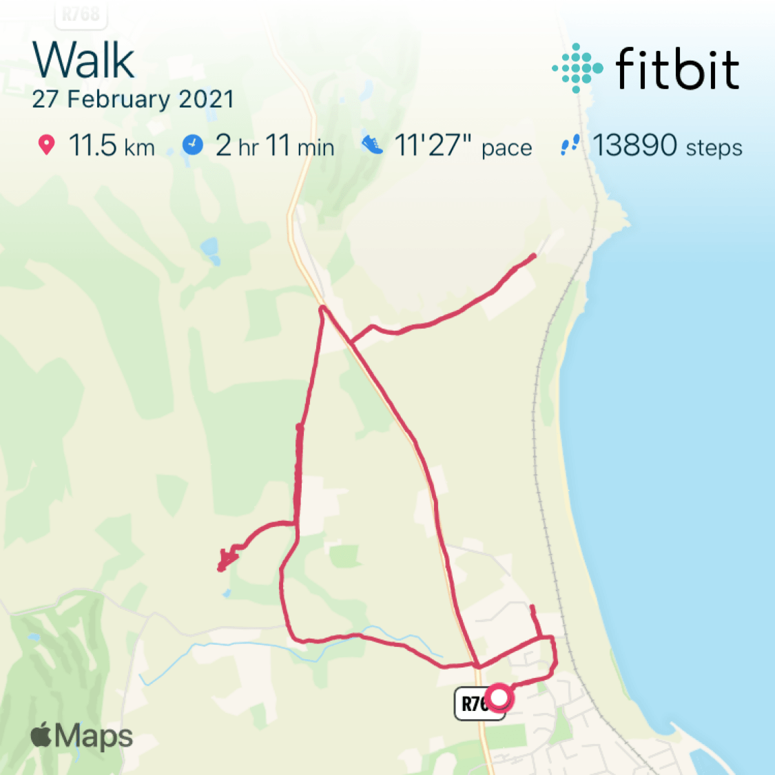 The Ivorys Day 27 Route